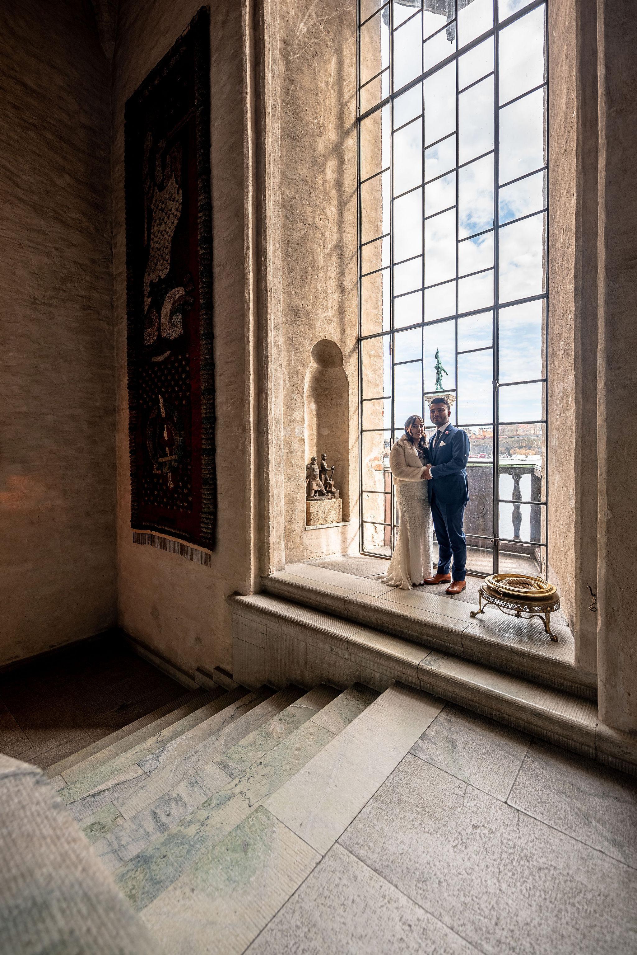 BRÖLLOPSFOTOGRAFERING I STOCKHOLMS STADSHUS