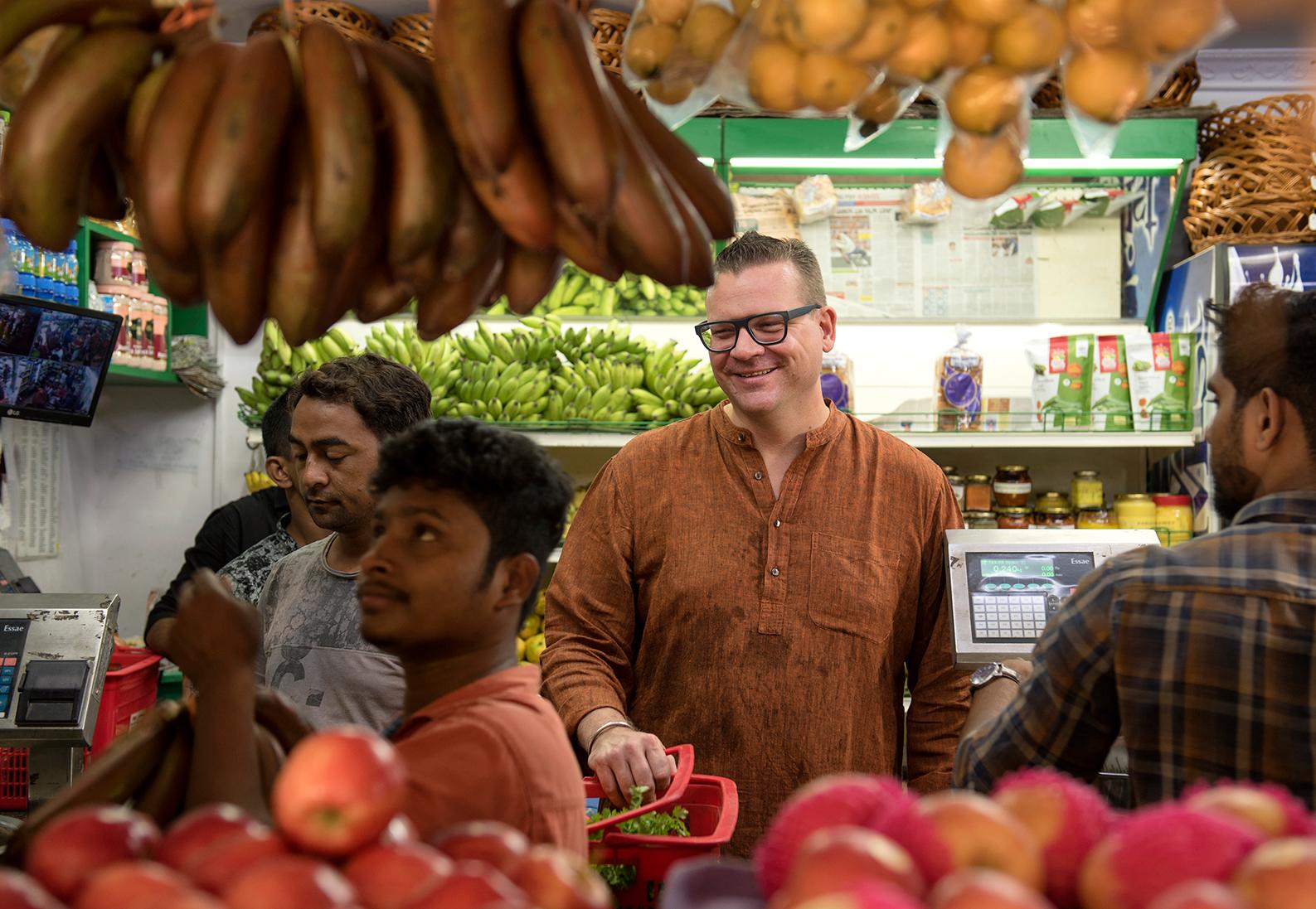 Volvo-chefen som startat manskör (och kvinnokör) i Bangalore.