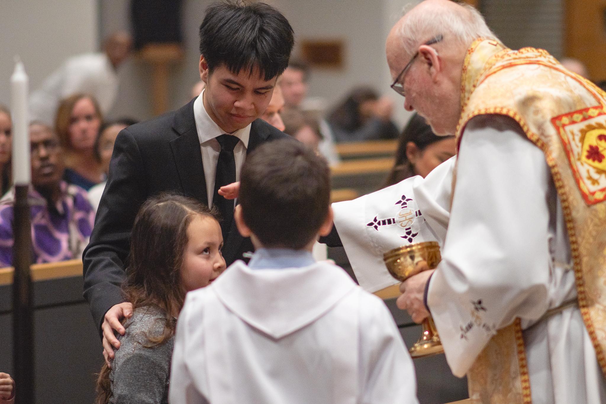 Nattvard Katolska Kyrkan i Gävle 2024