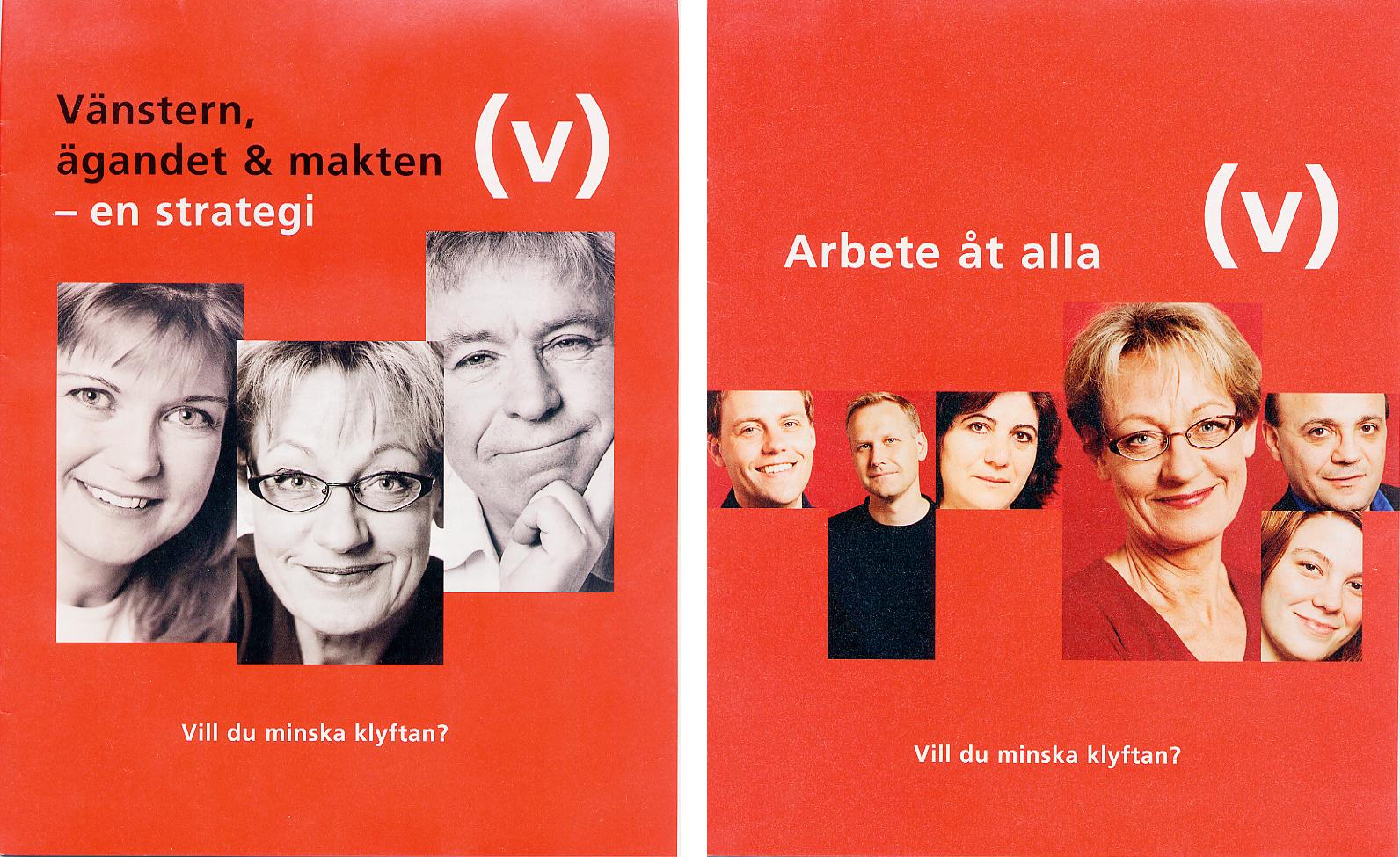 Vänsterpartiets valkampanj 2002