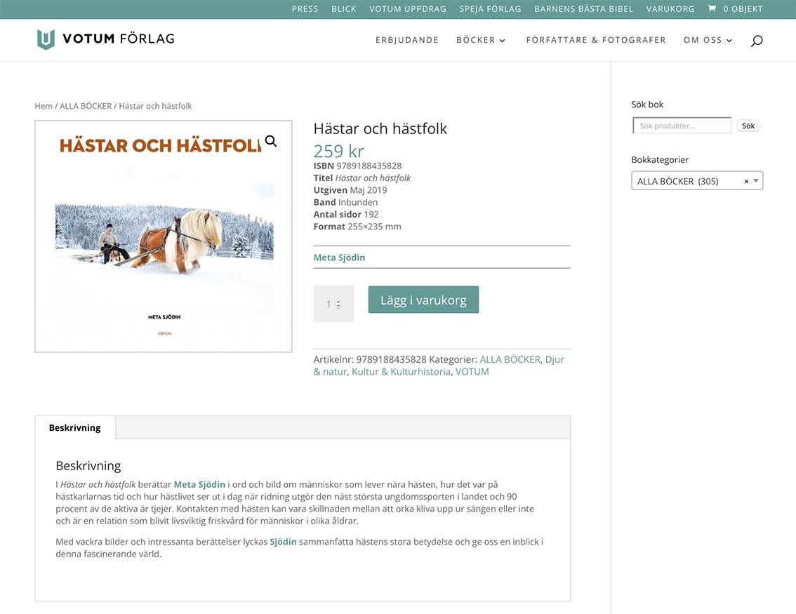 Boken Hästar och hästfolk