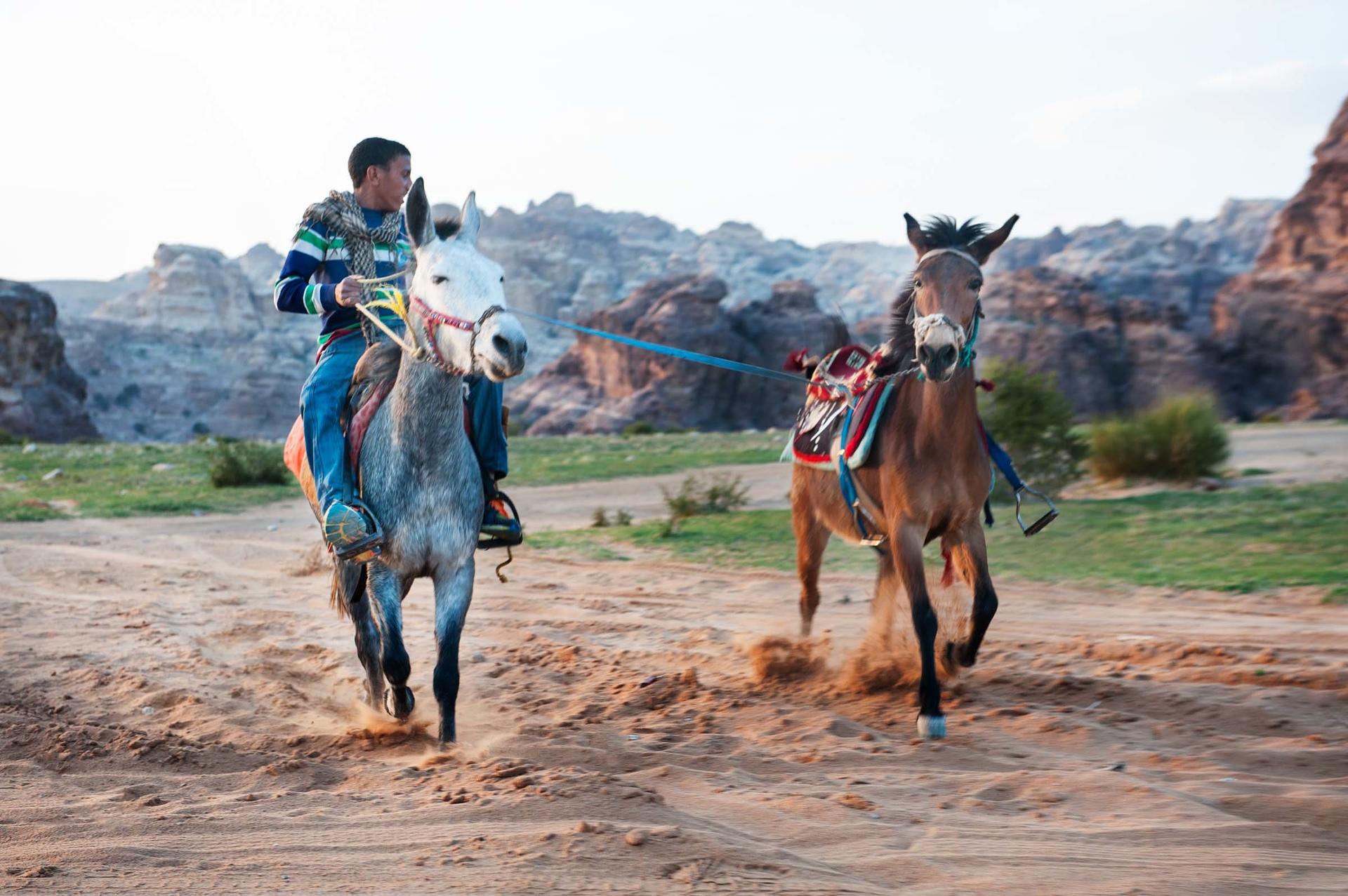 Danish beduin in Petra, Jordan