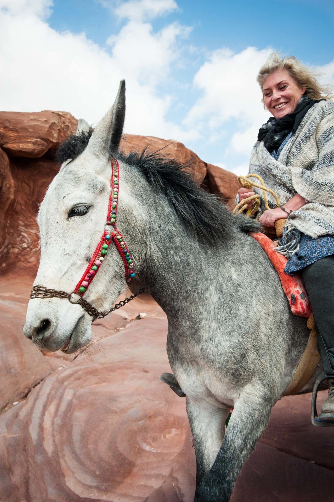 Danish beduin in Petra, Jordan