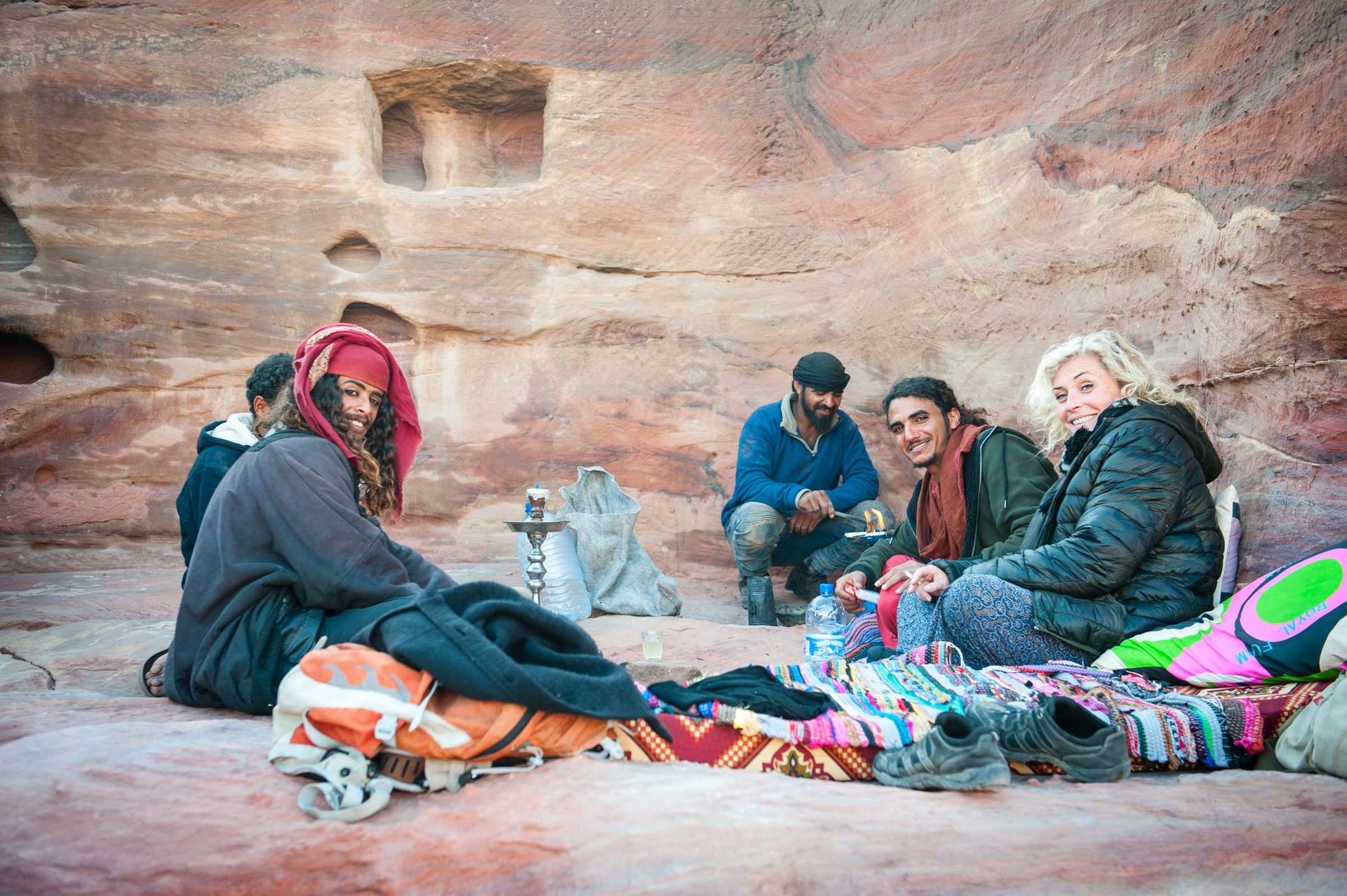 Danish beduin in Petra, Jordan