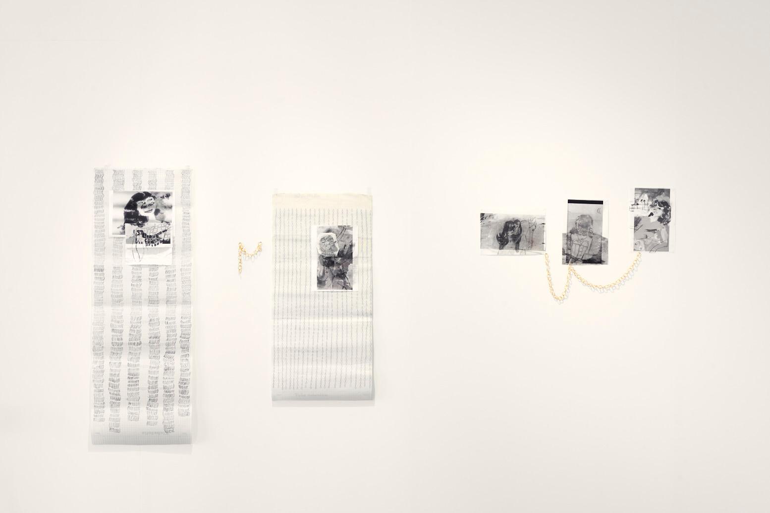 Utställning Helene Billgren "Internmeddelandenh" på Kristianstads konsthall, 2021