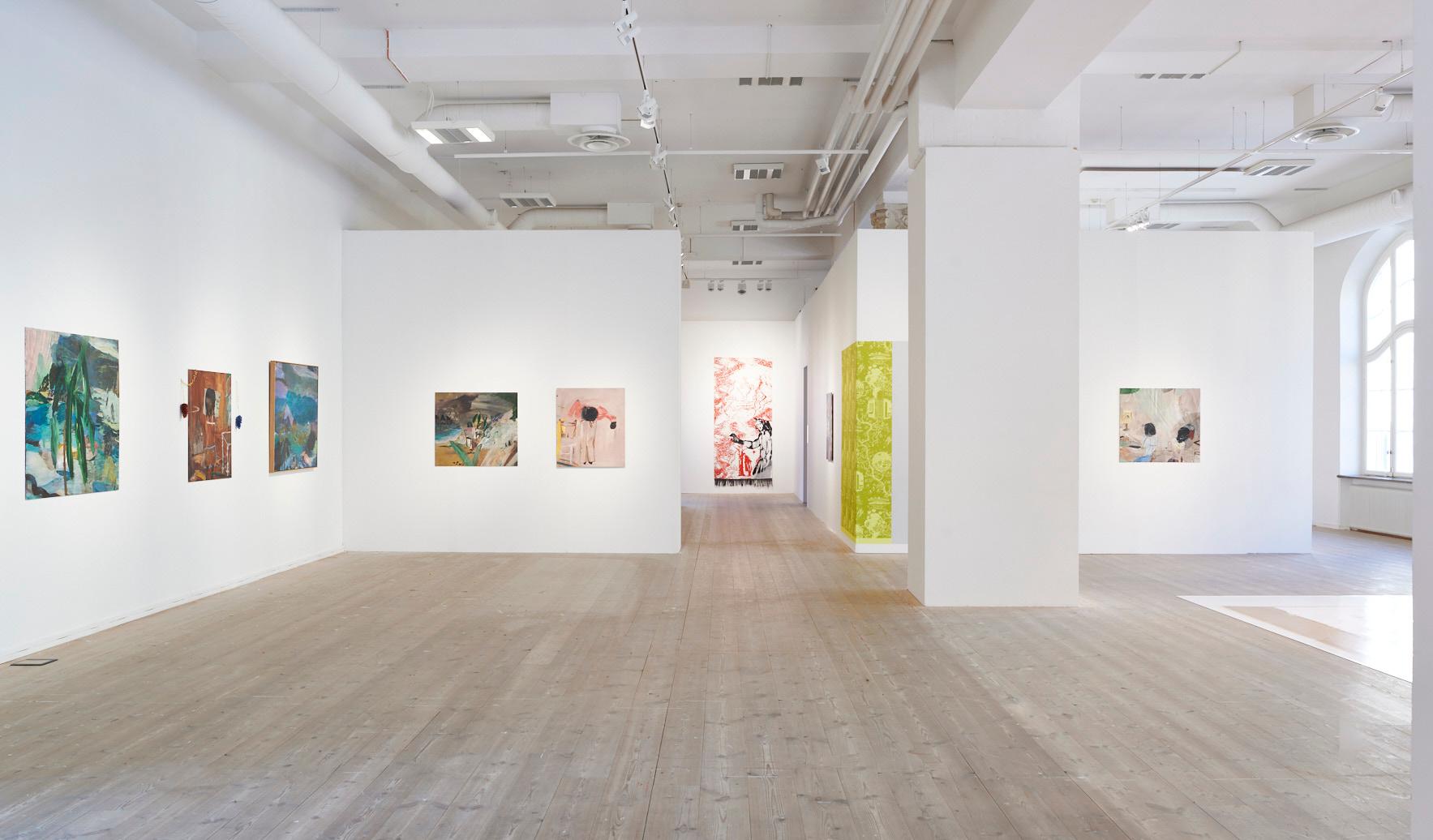 Utställning Helene Billgren "Internmeddelandenh" på Kristianstads konsthall, 2021