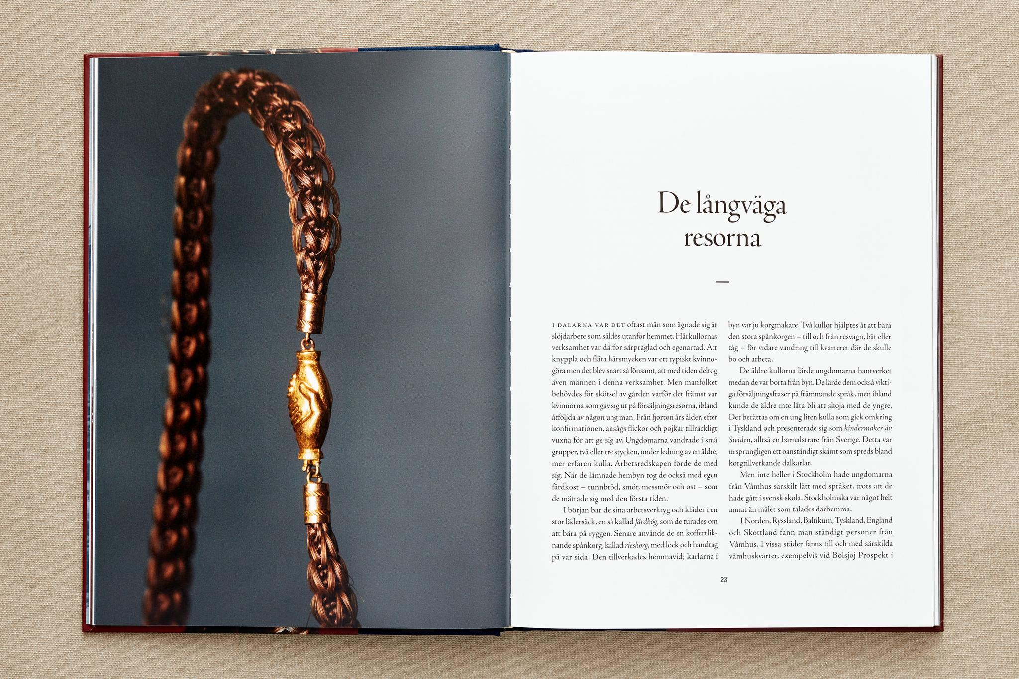 BOK: Hårresande - Våmhuskullornas hårsmycken & vandringar