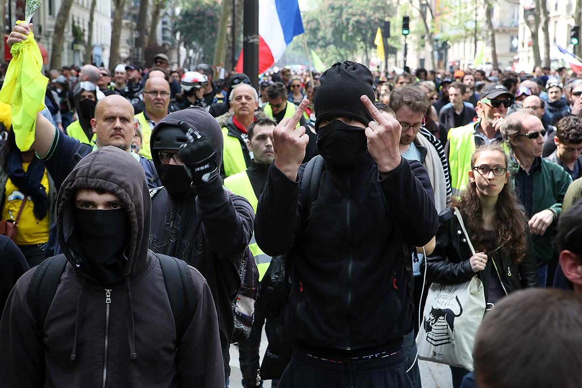 Protester i Frankrike