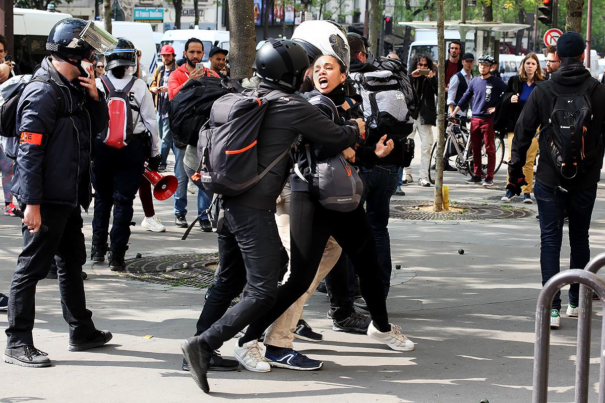 Protester i Frankrike