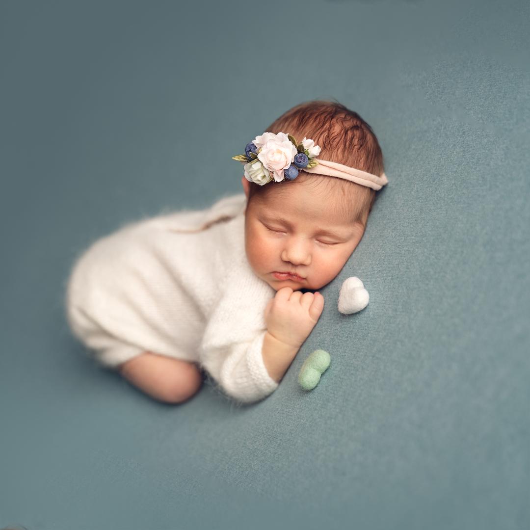 Nyfödd Fotografering
