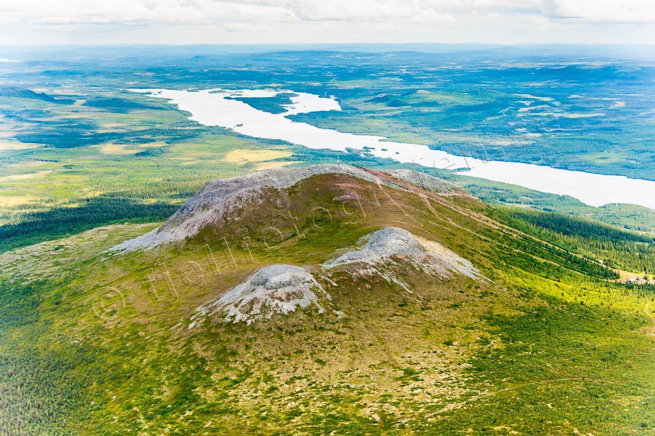 Boken FJÄLLEN - Flygfoton över Svenska Fjällen