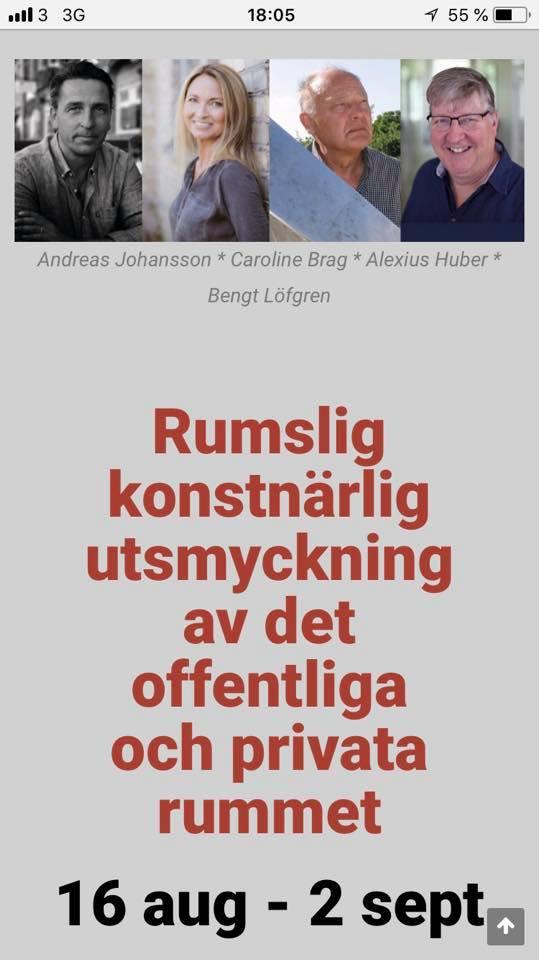 How to present art in Public space, Galleri Fågel, Beddingestrand